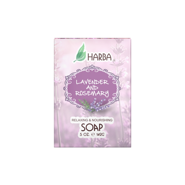 HARBA BAR SOAP WITH LAVENDER & ROSEMARY